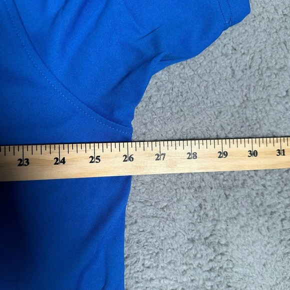 Tattoo Golf Shirt Mens‎ XL Blue Performance Stretch Casual Graphic Skull Logo - Picture 9 of 10